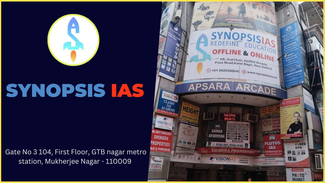 Synopsis IAS Academy Delhi